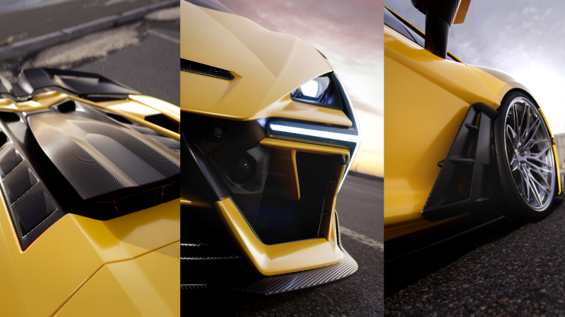 Photo of 1016 Industries Carbon Fibre Body Kit for the Lamborghini Revuelto - Image 9